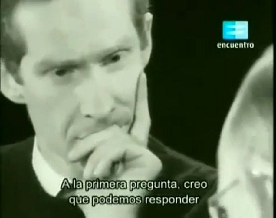 Michel Foucault Interviewed by Alain Badiou (1965) - Part 1/3