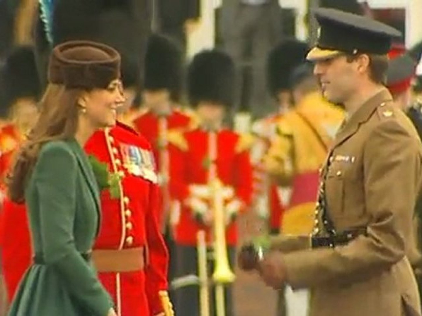 ⁣The Duchess of Cambridge attends St Patrick's Day parade
