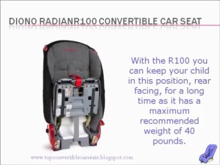Diono Radian-R100 Convertible Car Seat