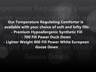 Temperature Regulating Comforter