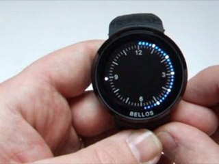 Montre LED Tactile Design