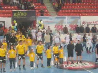 Η είσοδος ΠΑΟΚ & ΑΕΚ στο "Δ.Τόφαλος"