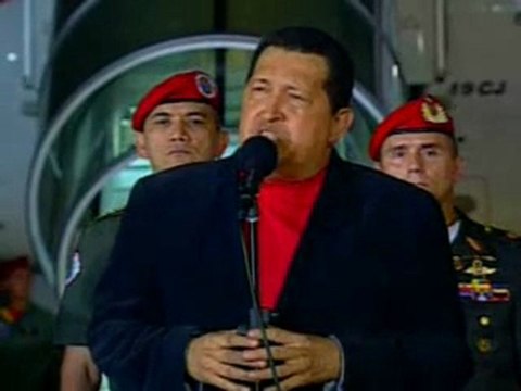 (VIDEO) Palabras del Presidente Chavez en su Retorno a la Patria 16.03.2012