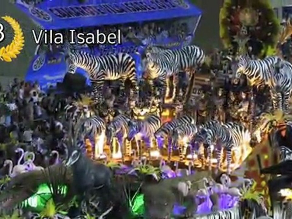 Carnaval de Rio au sambodrome