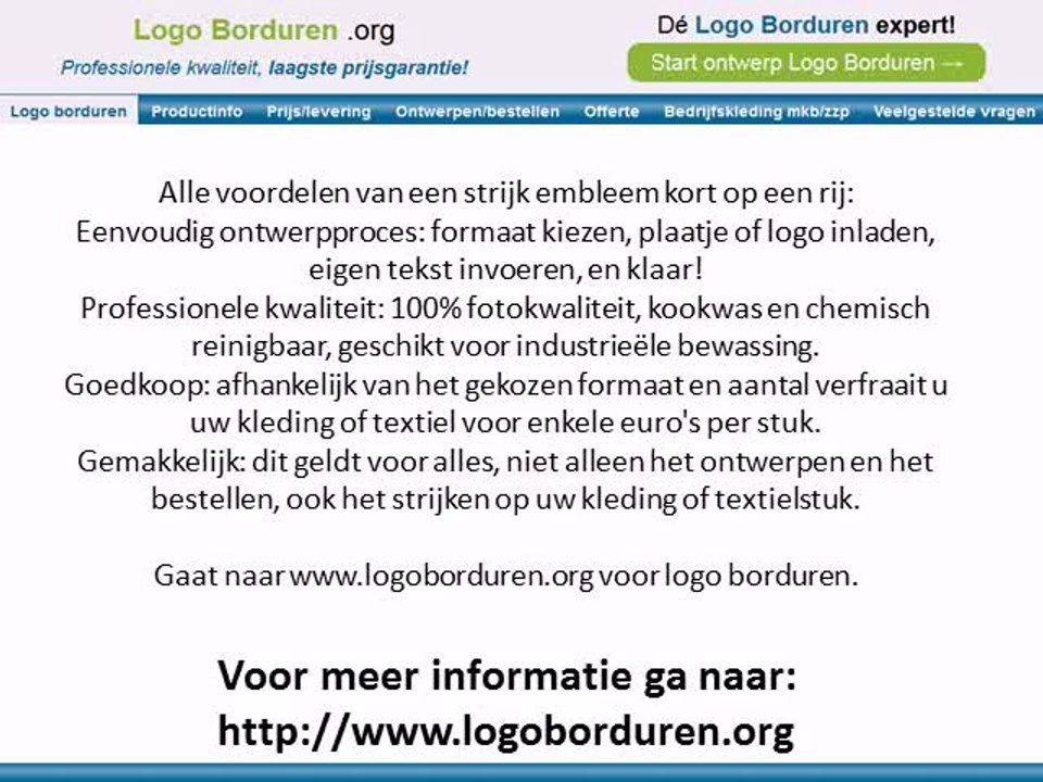 Logo Borduren
