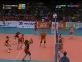 Superliga Feminina - BMG São Bernado x Sollys Nestlé Osasco parte 1