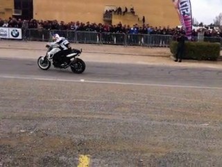 stunter n° 2 au salon de la moto de narbonne 2012