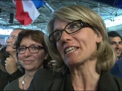 Les militants UMP n'ont aucun doute sur la victoire de Sarkozy