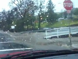 Auburn Ravine Road - Flooding 3/16/2012