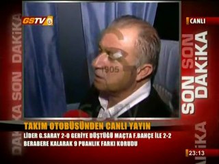 Fatih Terim'in açıklamaları.