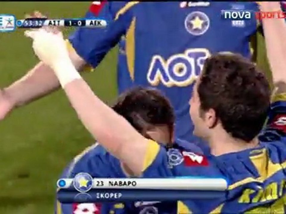 Superleague | ΑΣΤ. ΤΡΙΠΟΛΗΣ  1-1  A.E.K. | 25η Αγωνιστική