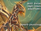 Rift - Planes of Telara : High Priest Arakhurn (speed painting)