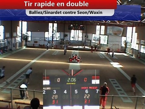 Tir rapide en double, demi finale retour CS N1H, Saint-Priest contre Saint-Vulbas II