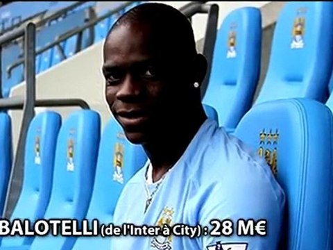 Top 10 des transferts de Mancini à City