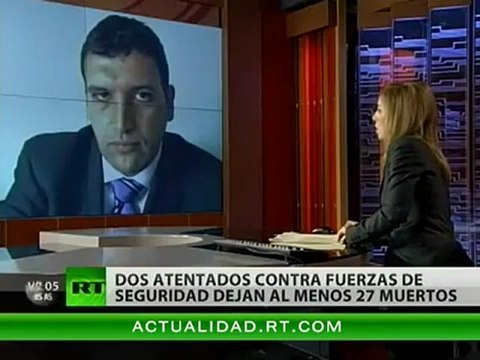 (VIDEO) Bombas en #Damasco- ¿conduce su mecha al exterior- #noticias #Siria