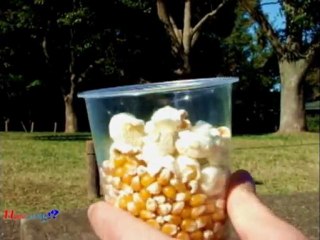 【Corn】　即席ポップコーン！