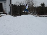 snowboard backyard october  2011 january 2012