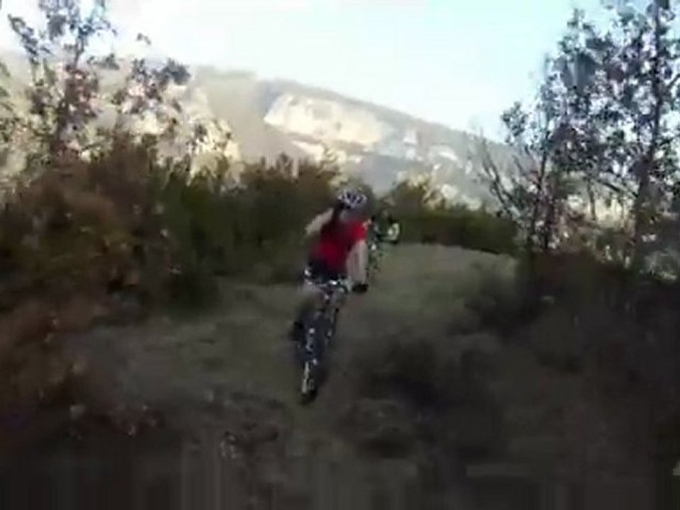 Descente Golet Gela vers Rhone___