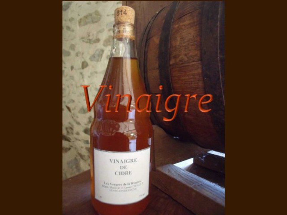 Fabrication d'un vinaigre de cidre et analyses biotechnologiques