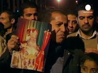 Les coptes pleurent Chenouda III