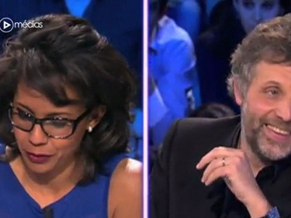 Nouvel échange musclé entre Stéphane Guillon et Audrey Pulvar dans "On n'est pas couché"