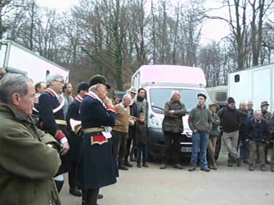 Chasse à courre : Halatte le "Rapport"