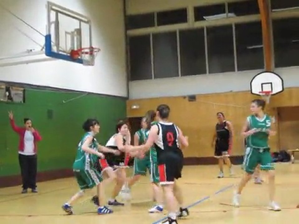 (1ère partie) - CAP Basket vs Lourdes 2 : Seniors Filles