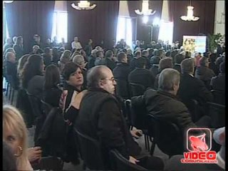 Napoli - Clima rovente al Congresso Pdl (17.03.12)