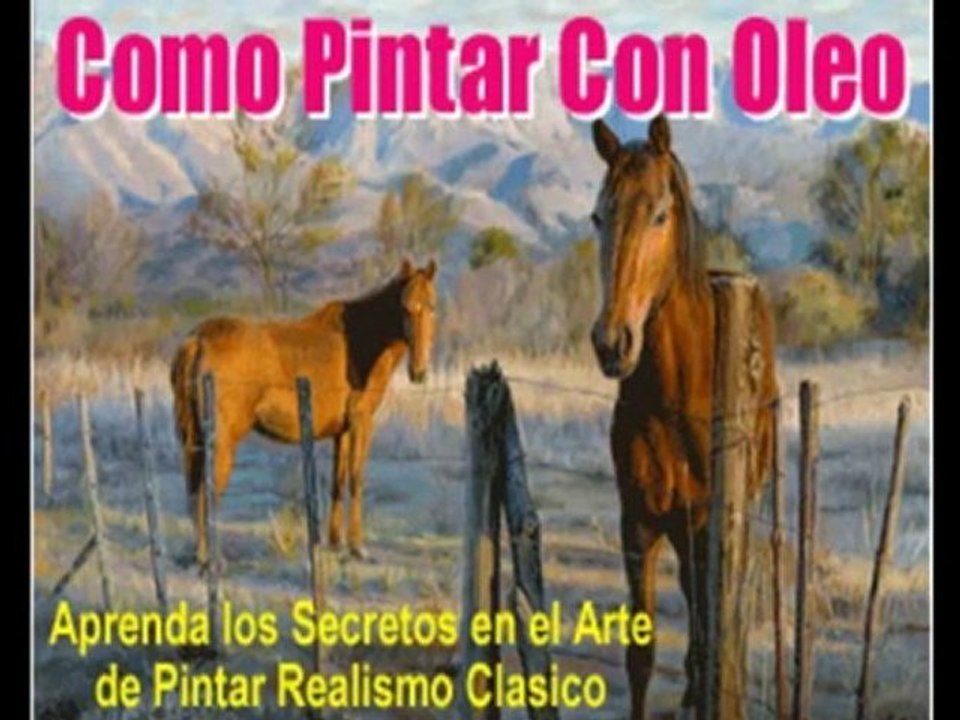 pintar con oleo - como aprender a pintar - pintura en oleo