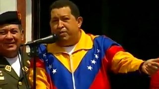 Presidente Chávez canta 