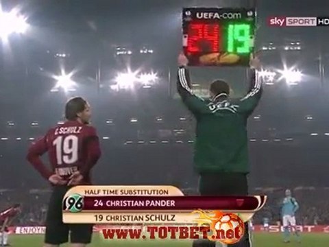 Ганновер - Стандард (4-0) 15.03.2012