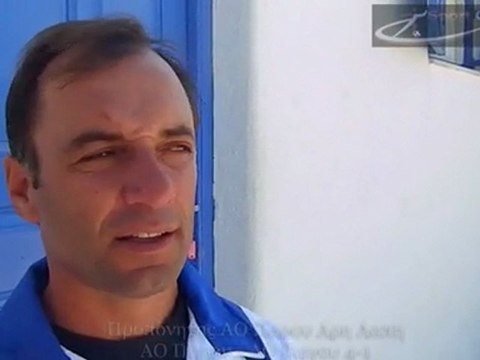 Δηλώσεις προπονητων ΑΟ Παρου Αρη Λάπη και ΑΟ Παγου Ηλία Ξενικάκη μετα τον αγωνα ΑΟ Παρου-ΑΟ Παγου 4-1 στις 18-3-2012 Στο Σταδιο Πάρου