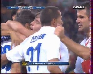 AS Roma 1-4 Inter Série A saison 2007-2008