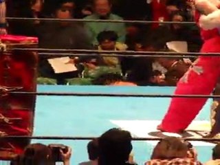 20120316 初代タイガー、サスケvs大仁田、矢口、タイガースープレックス