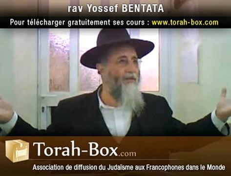 Paracha Terouma : Prendre Et Donner - rav Yossef BENTATA (Torah-Box.com)