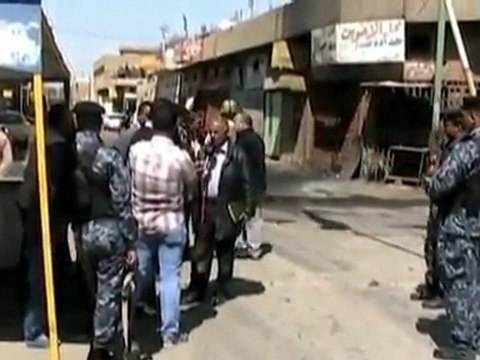 Bomb blast in Iraq wounds at least six