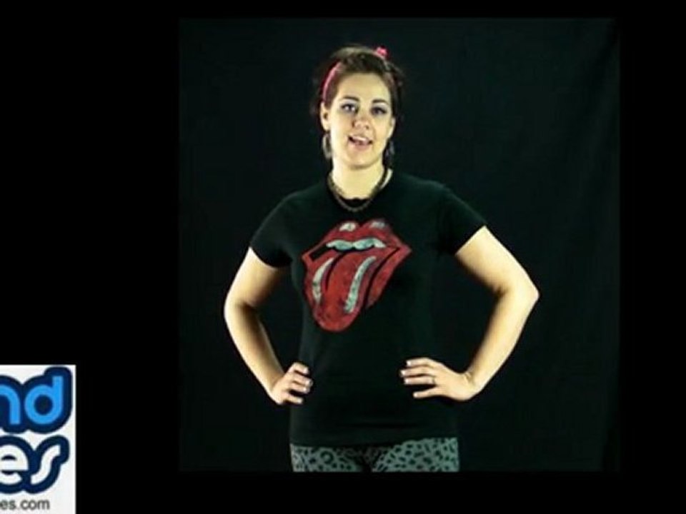 Rolling Stones T-shirts for Women & Girls Vintage Tongue Tee