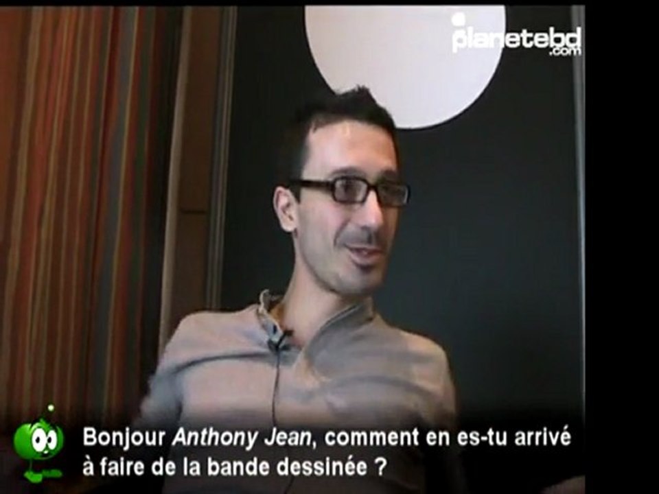 Anthony Jean en interview sur PlaneteBD.com