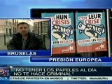 Violentas expulsiones de extranjeros en Europa