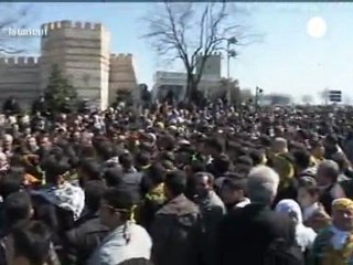 Enfrentamientos en Turquía durante la celebración del...
