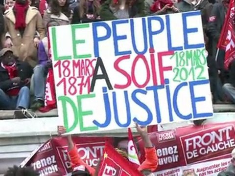A la Bastille, Mélenchon promet l' insurrection civique