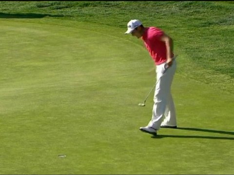 Le dernier birdie de Julien Quesne en Andalousie.