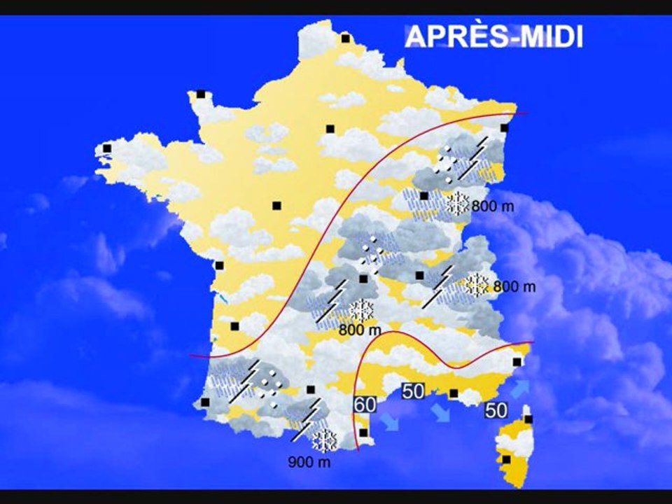 Météo 19 mars 2012: Prévisions à 7 jours: soleil, giboulées, orages, douceur !