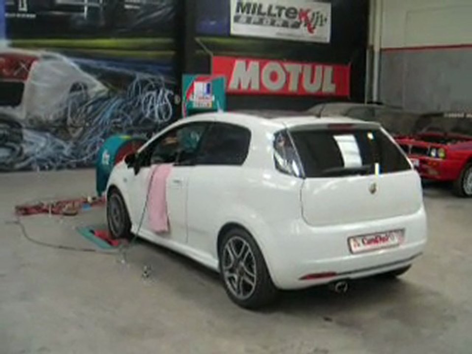 passage au banc de la grande punto 1.6 mjt