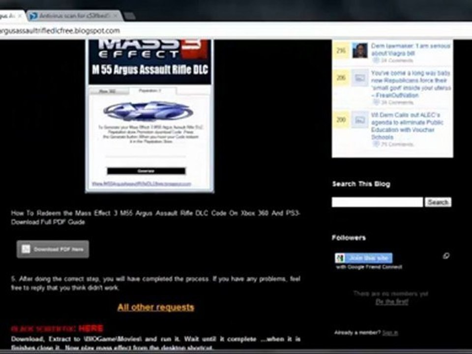 How to Unlock/Install Mass Effect 3 M55 Argus Assault Rifle DLC Free - Tutorial