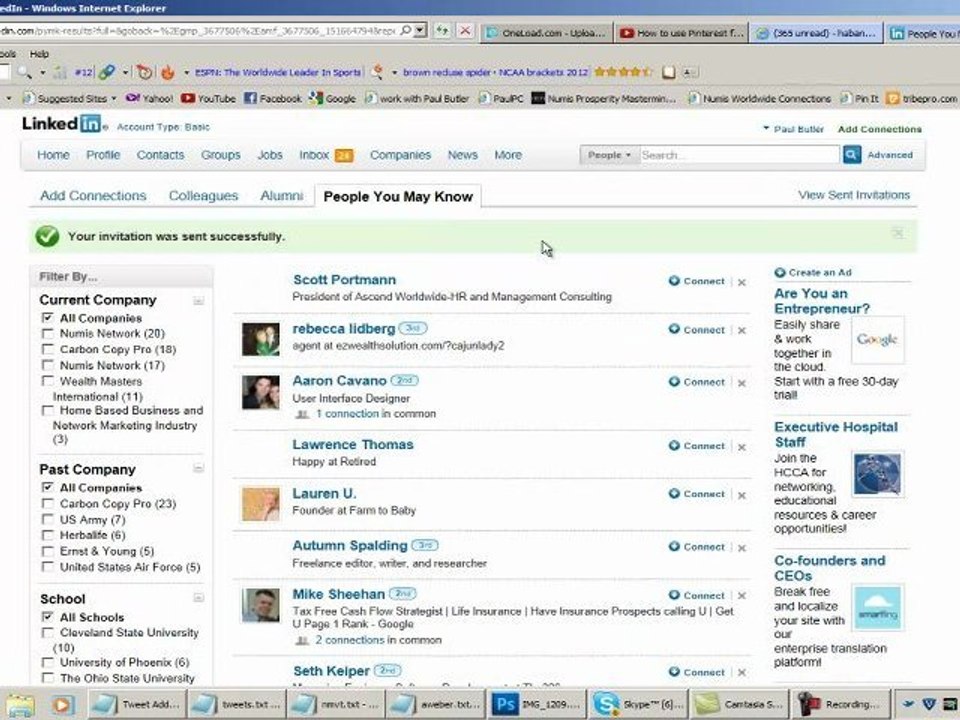 How to use LinkedIn to build your Network