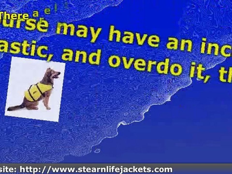Stearns Dog Flotation Vests are Comfortable Dog Life Jackets