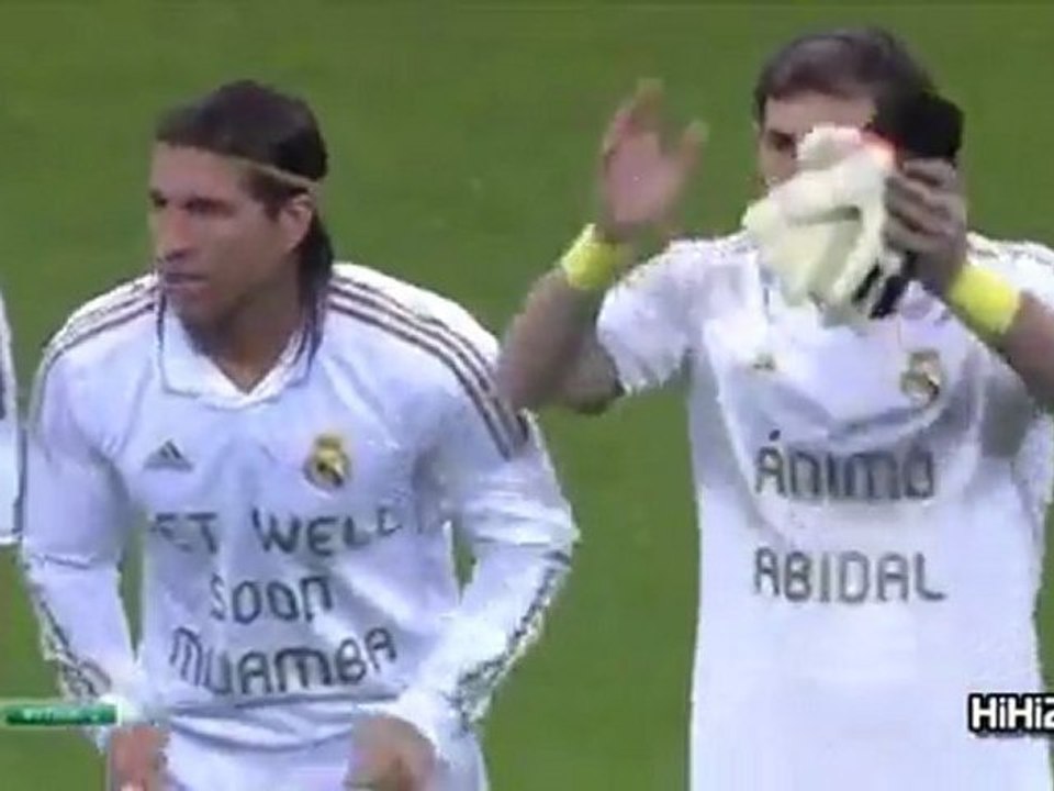 Real Madrid - Get well Soon Muamba , Animo Abidal!