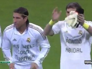 Real Madrid - Get well Soon Muamba , Animo Abidal!