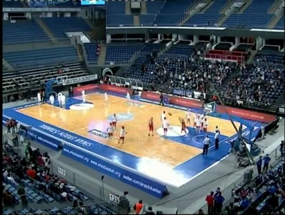 Beko Basketbol Ligi 23.Hafta maçı Anadolu Efes-Tofaş